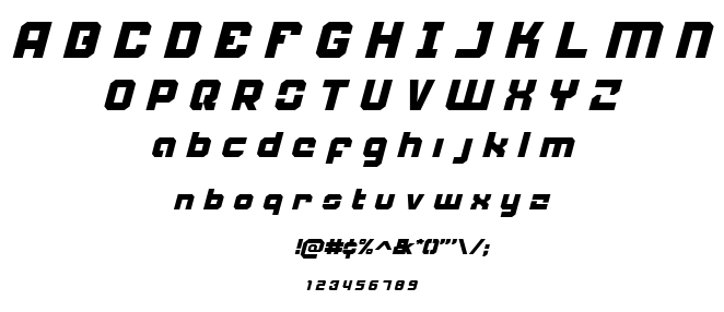 Weaponeer font