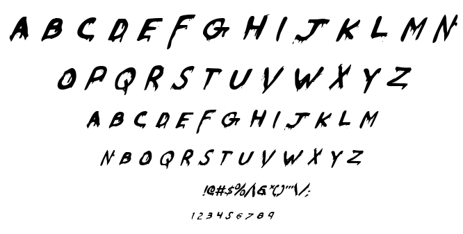 Were Beast font
