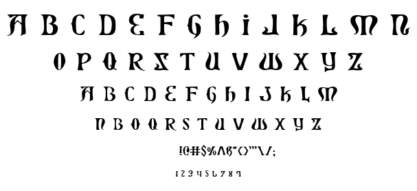 Xiphos font