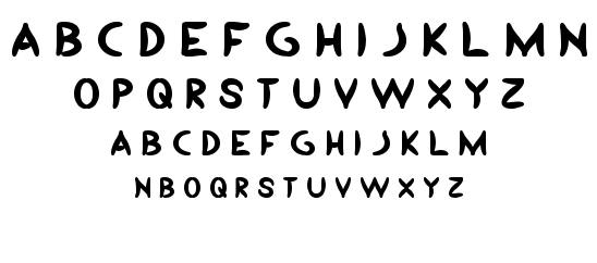 yesterday font