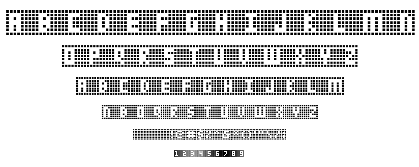 Y-Grid font