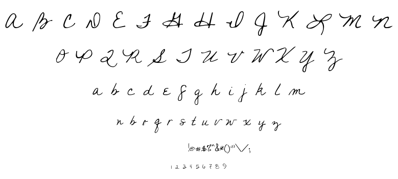 You Found Me font
