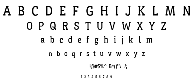 Angoli font