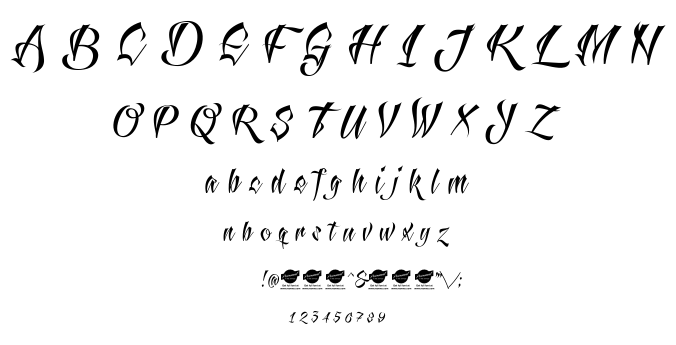Antlers font