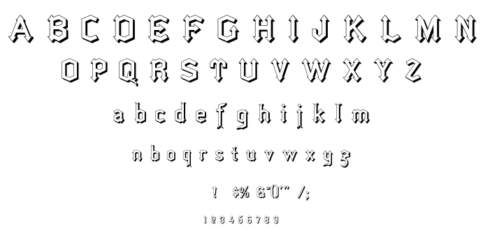 ArrowheadLake font
