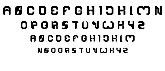 bizzare font