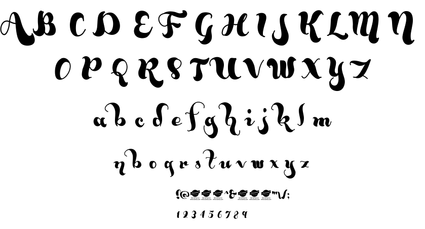 Bumblebees font