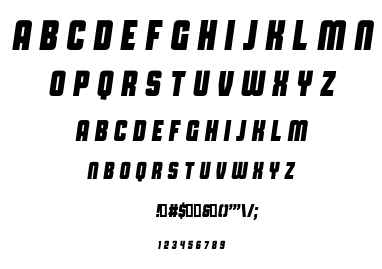 Capital Daren font