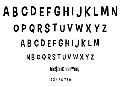 Cartonsix NC font