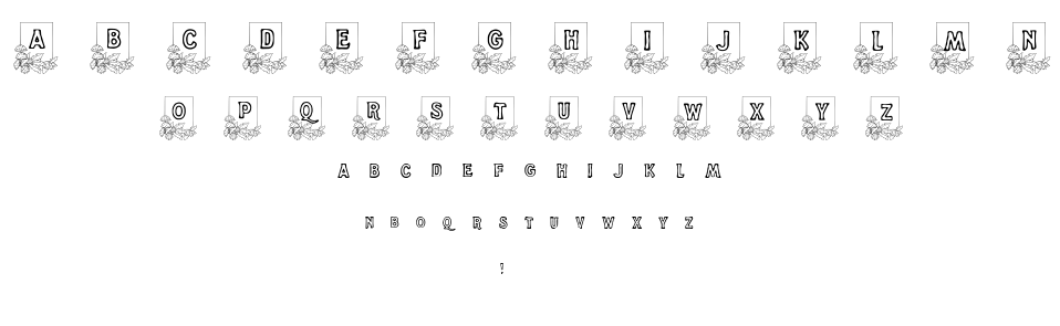 Dandelion font