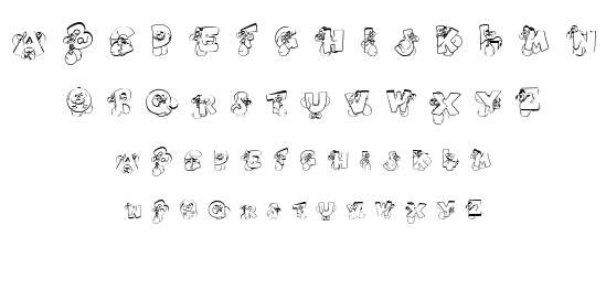 DiddleTheMouse font