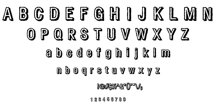 Fear font