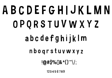 Hauracherell NC font