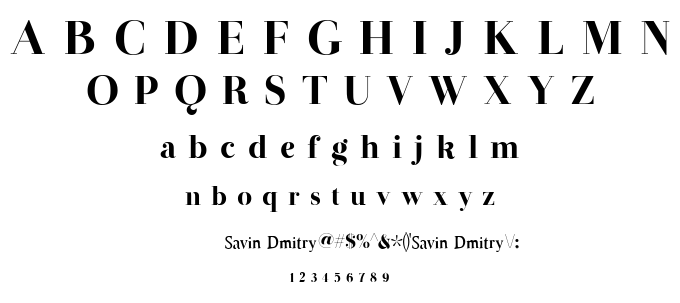 JWH font