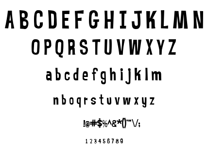 Mr. Bubble font