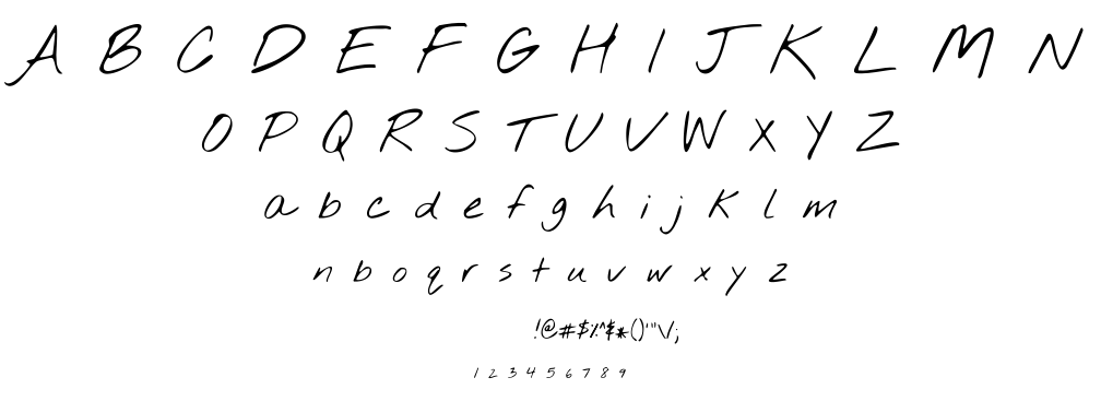 Nothing You Could Do font
