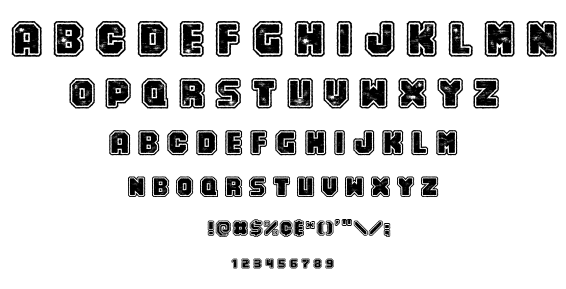 Numero 10 font