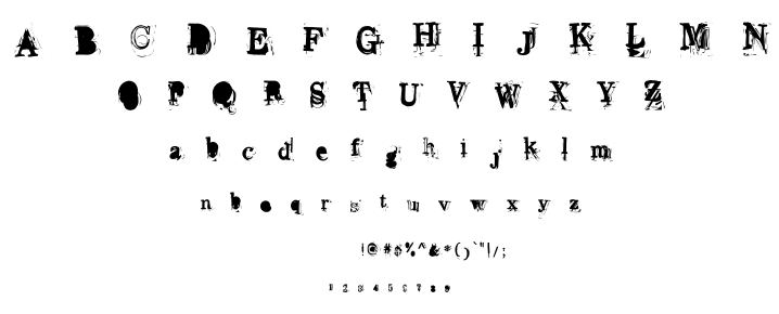 Overwork font