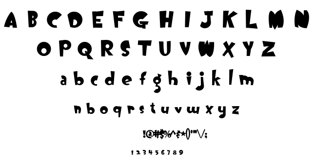 Oogie Boogie font