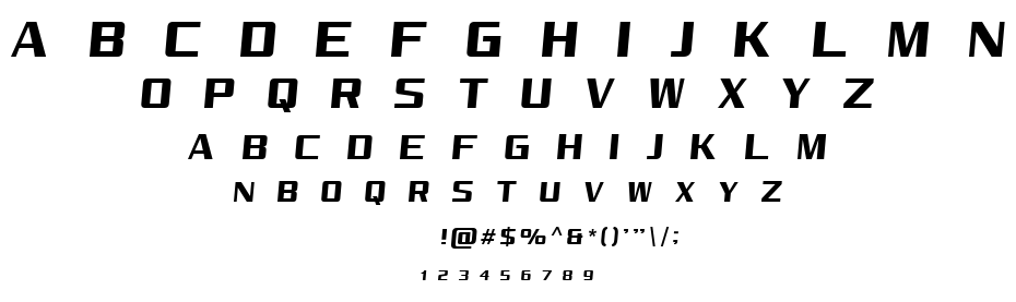 Reality Pursuit NC font