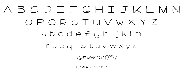 Retrievse NC font