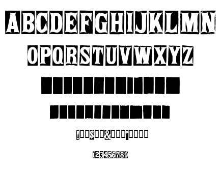 SPRINGFIELD TABLETS font
