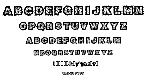 Sasquatch font