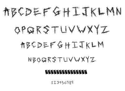 Sewn Tight font
