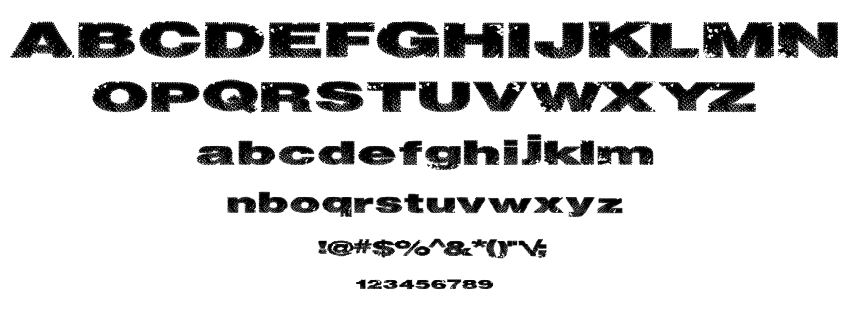 Snake Stitch font
