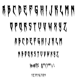 Swamp Witch font
