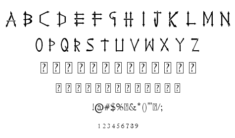 TEER font