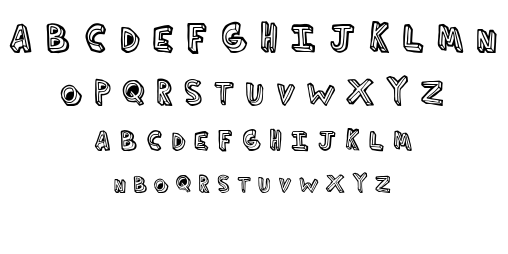 Third Hand font