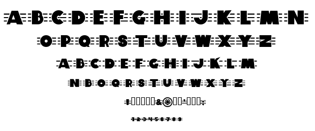 Tilt A Whirl font