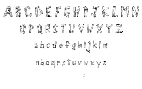 WoodWud font