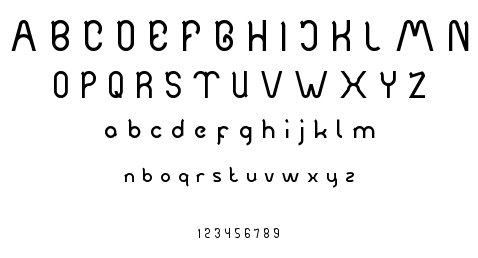 auto mobile font