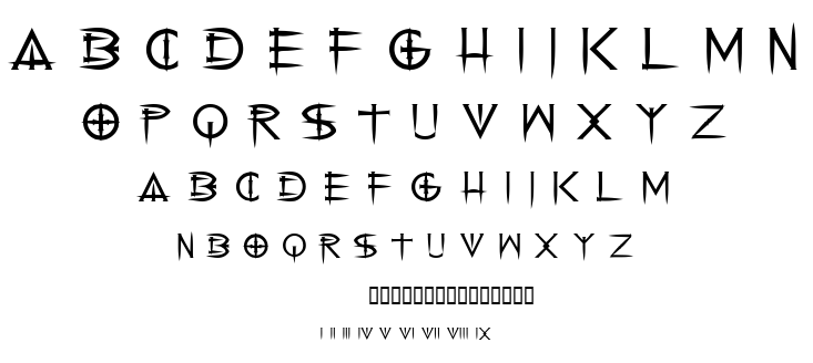 Cenobyte font