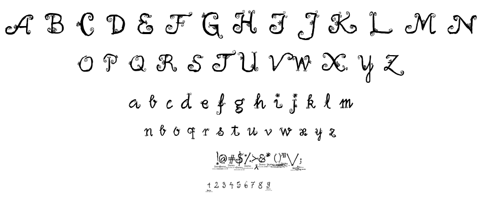 Firlefanz font