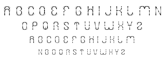 gravitation font