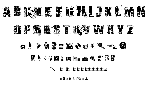 Survival Horror font