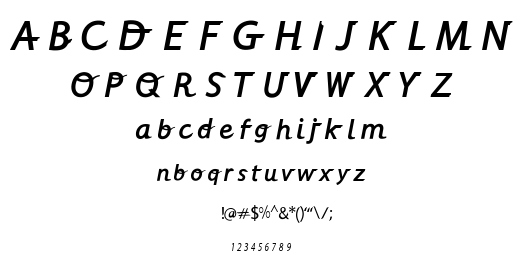 Alpha Crisp font