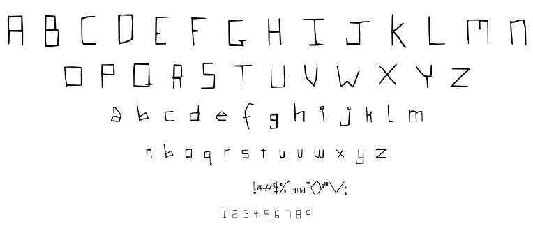 And you say you’re lazy… font