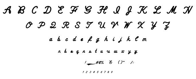 CheerScript font