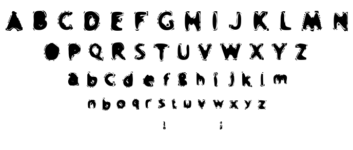 Crap Music font