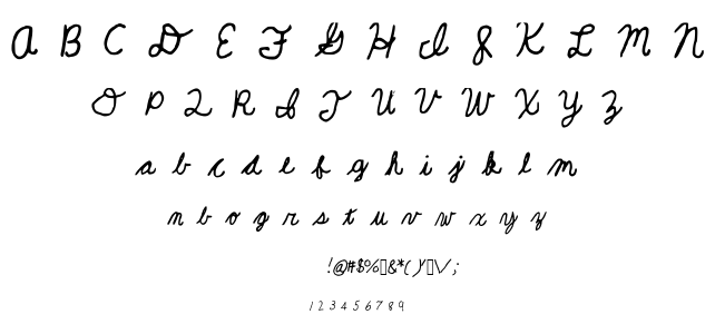 CRS Isabelle font