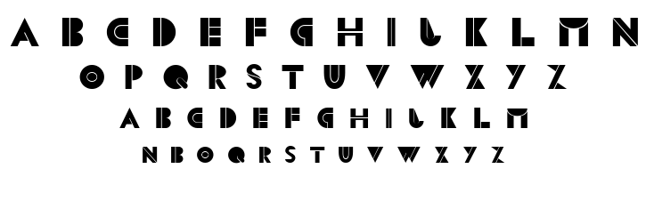 CS Blocks font
