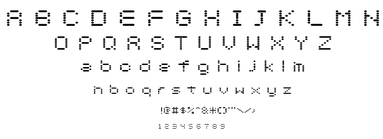 DIGIT font