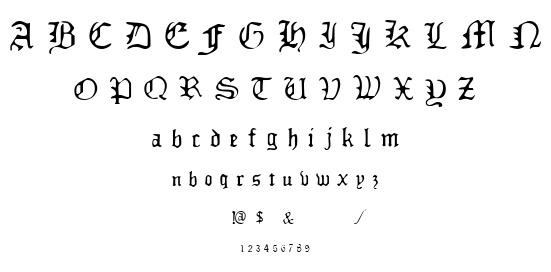 Deadly Breakfast font