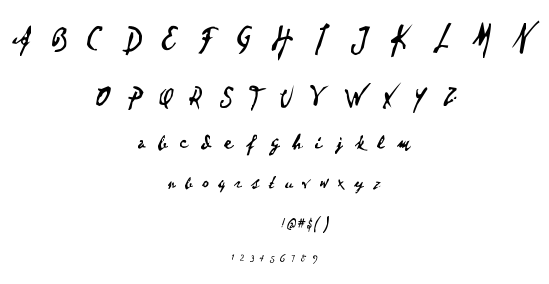 Dear Theo font