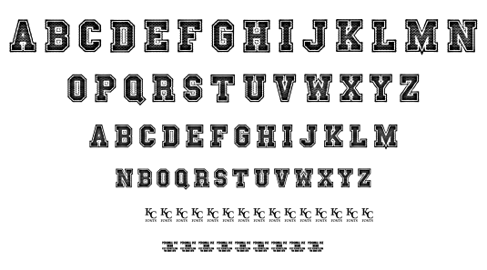 Friday Night Lights font