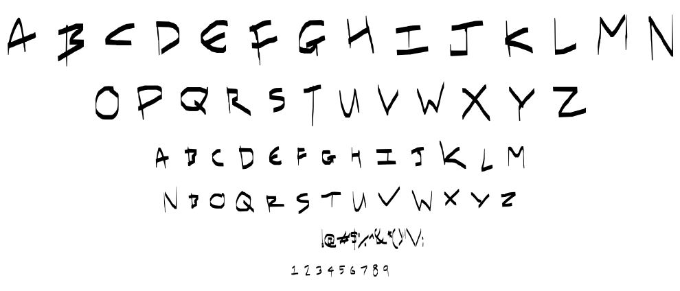 i-have-gone-crazy-font